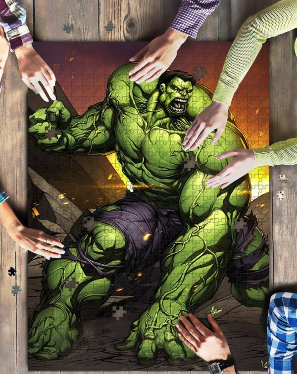 Hulk Jigsaw Puzzle Set