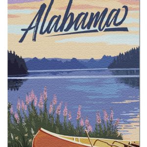 Huntsville Canoe And Lake Jigsaw Puzzle Set