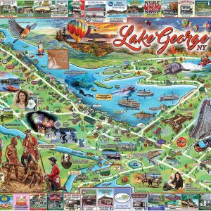 I Love Lake George Jigsaw Puzzle Set