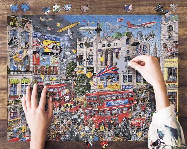 I Love London Jigsaw Puzzle Set