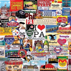 I Love Pennsylvania Jigsaw Puzzle Set