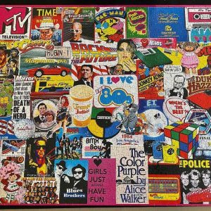 I Love The 80s ? Jigsaw Puzzle Set