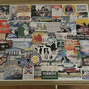 I Love Vermont Jigsaw Puzzle Set