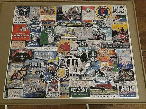 I Love Vermont Jigsaw Puzzle Set