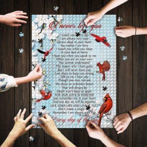 I Never Left You, Cardinal Jigsaw Puzzle Set