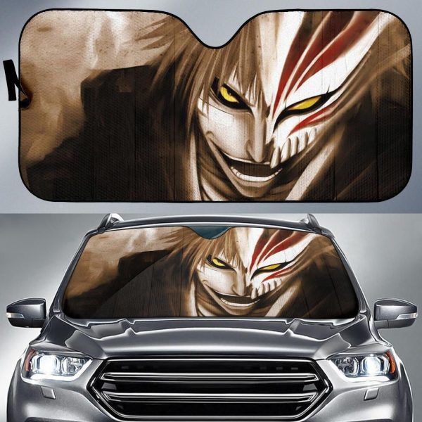 Ichigo Hollow Haft Face Bleach Anime Car Auto Sun Shade