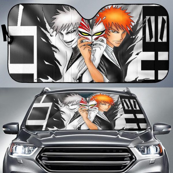 Ichigo Kurosaki Art Bleach Manga Car Auto Sun Shade