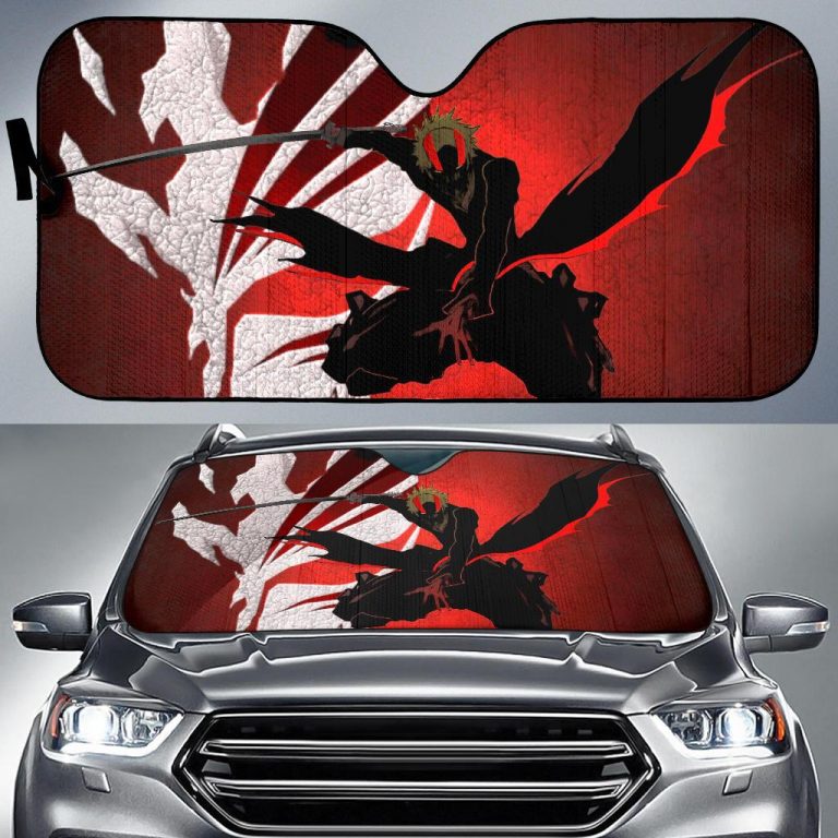 Ichigo Kurosaki Bleach Manga Car Auto Sun Shade