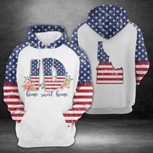 Idaho Home Sweet Home 3D Printed Hoodie/Zipper Hoodie