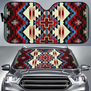 Indigenous Art Native American Design Autosun Shades Car Auto Sun Shade