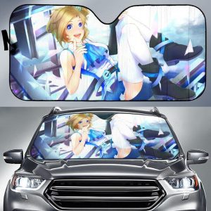 Inori Aizawa Anime Girl Windows Anime Car Auto Sun Shade