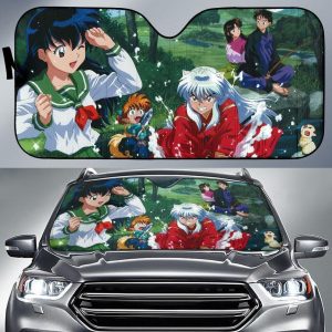 Inuyasha And Friends Manga Car Auto Sun Shade