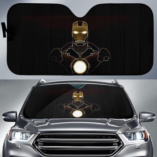 Iron Man Car Auto Sun Shade