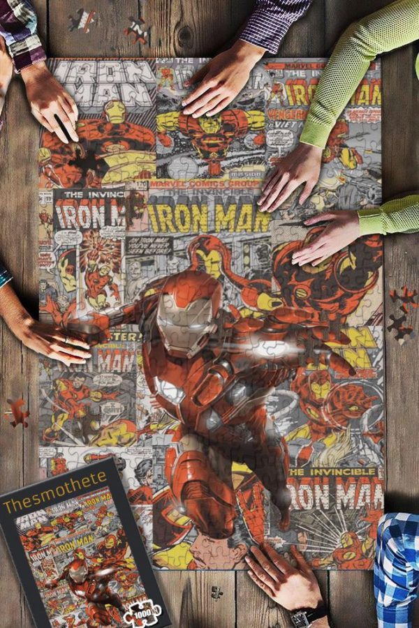 Iron Man Jigsaw Puzzle Set