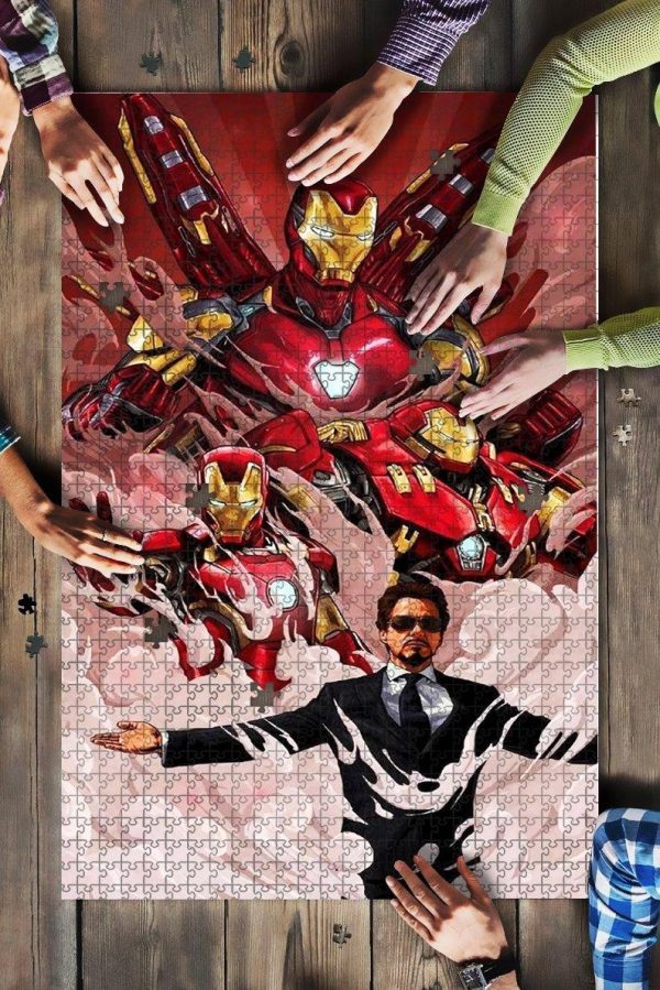 Iron Man Legend Jigsaw Puzzle Set