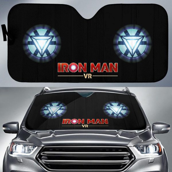 Iron Man Marvel Movie Car Auto Sun Shade