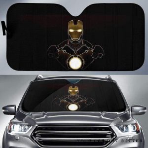 Iron Man New Auto Car Auto Sun Shade