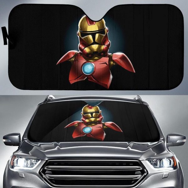 Iron Man Stormstrooper Car Auto Sun Shade