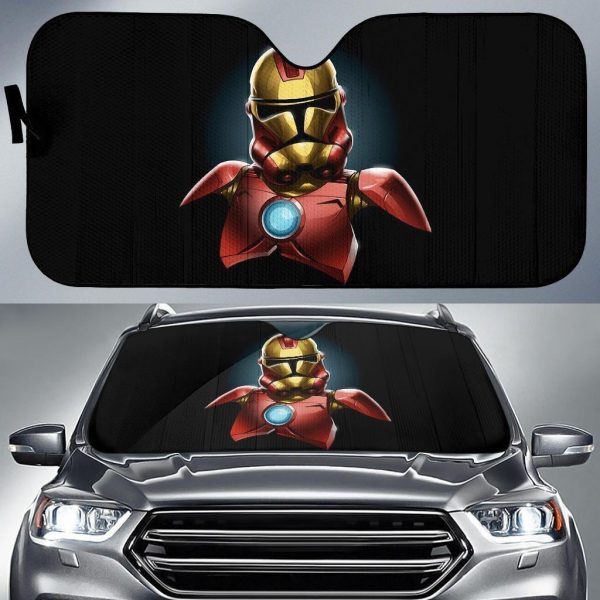 Iron Man Stormstrooper S Car Auto Sun Shade