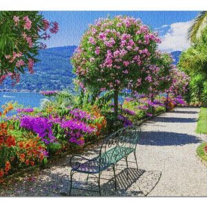 Isola Madre Island, Floral Gardens Jigsaw Puzzle Set