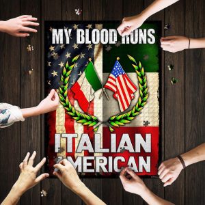 Italian American Jigsaw Puzzle Set