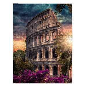 Italy Ancient Colosseum Rome Jigsaw Puzzle Set