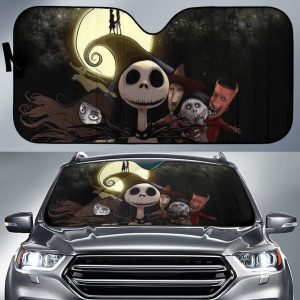 Jack and Friends Nightmare Car Auto Sun Shade