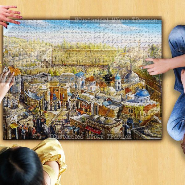 Jerusalem Market Jigsaw Puzzle Set