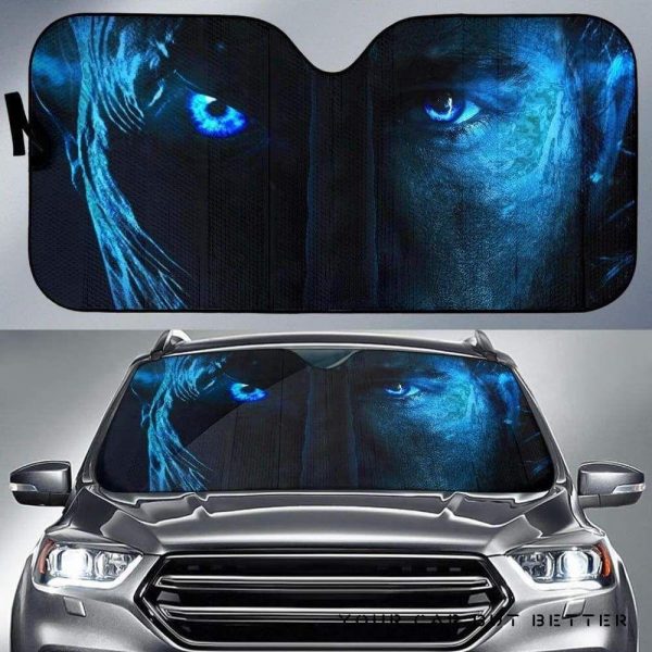 John Snow Vs Night King Sun Car Auto Sun Shade