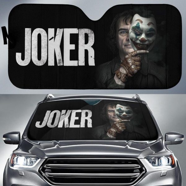 Joker Criminal Mask Suicide Squad Movie Car Auto Sun Shade