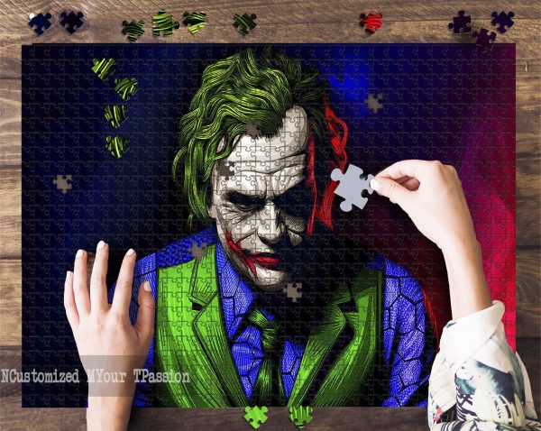 Joker Heath Jigsaw Puzzle Set