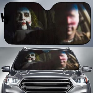 Joker In Car Auto Sun Shade