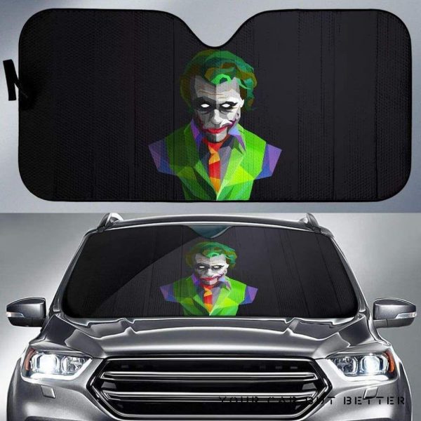 Joker Smile Sun Visor Car Auto Sun Shade