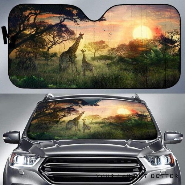 Jungle Car Auto Sun Shade