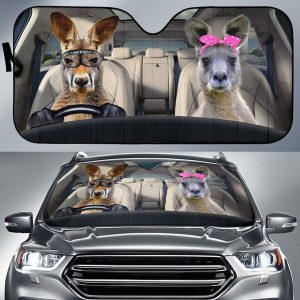 Kangaroo Driver 2 Car Auto Sun Shade