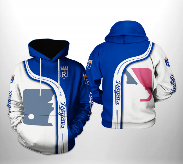 Kansas City Royals MLB Team 3D Printed Hoodie/Zipper Hoodie