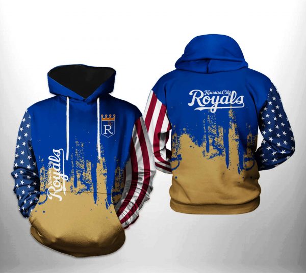 Kansas City Royals MLB Team US 3D Printed Hoodie/Zipper Hoodie