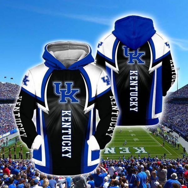 Kentucky Wildcats 3D Printed Hoodie/Zipper Hoodie