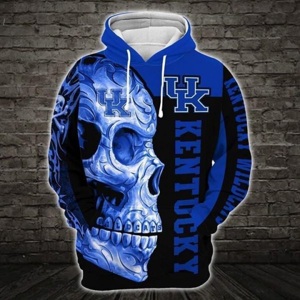 Kentucky Wildcats 3D Printed Hoodie/Zipper Hoodie