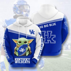 Kentucky Wildcats 3D Printed Hoodie/Zipper Hoodie