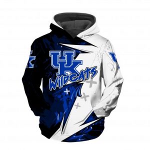 Kentucky Wildcats 3D Printed Hoodie/Zipper Hoodie