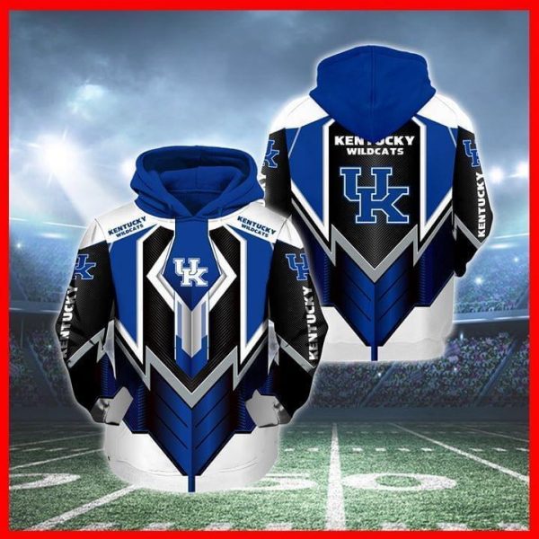 Kentucky Wildcats 3D Printed Hoodie/Zipper Hoodie