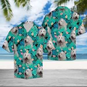 Komondor Tropical Hawaiian Shirt Summer Button Up