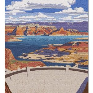 Lake Powell Dam Jigsaw Puzzle Set