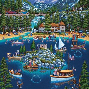 Lake Tahoe Jigsaw Puzzle Set