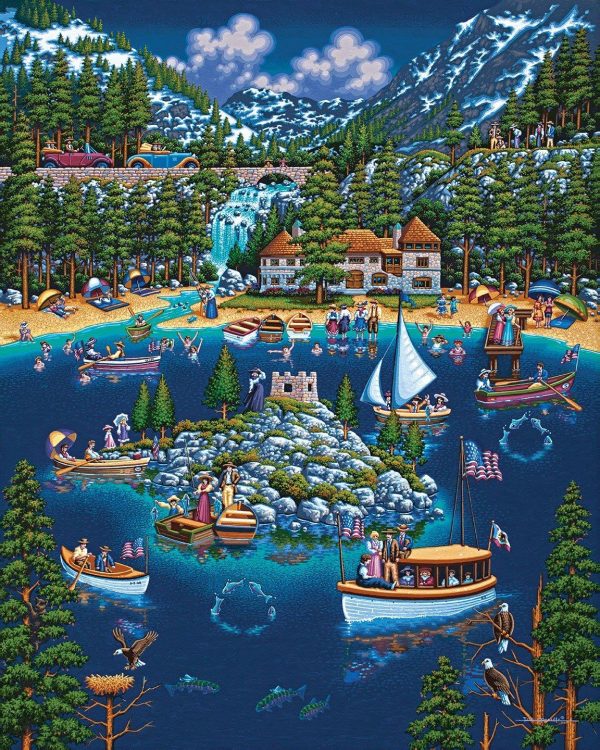 Lake Tahoe Jigsaw Puzzle Set