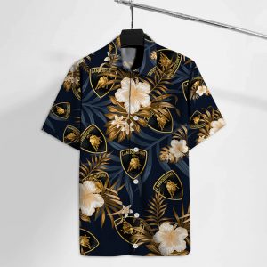 Lamborghini Hawaiian Shirt Summer Button Up