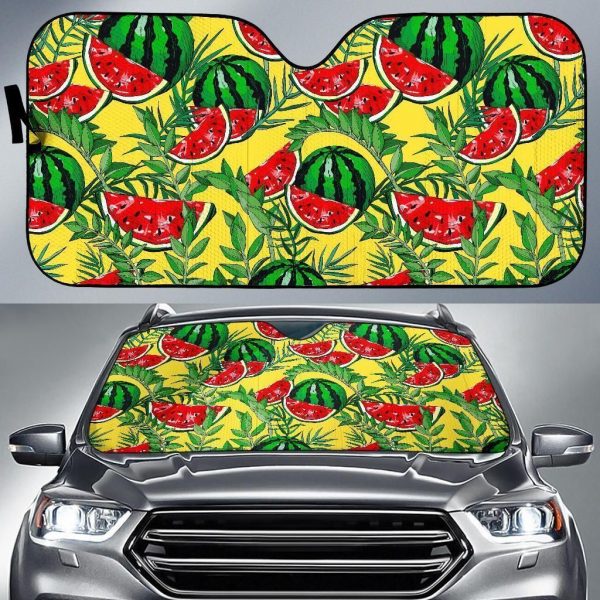 Leaf Watermelon Pieces Car Auto Sun Shade