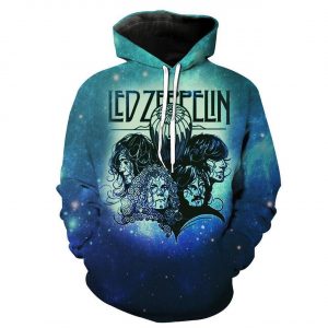 Led Zeppelin 3D Printed Hoodie/Zipper Hoodie