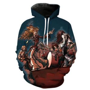 Led Zeppelin 3D Printed Hoodie/Zipper Hoodie